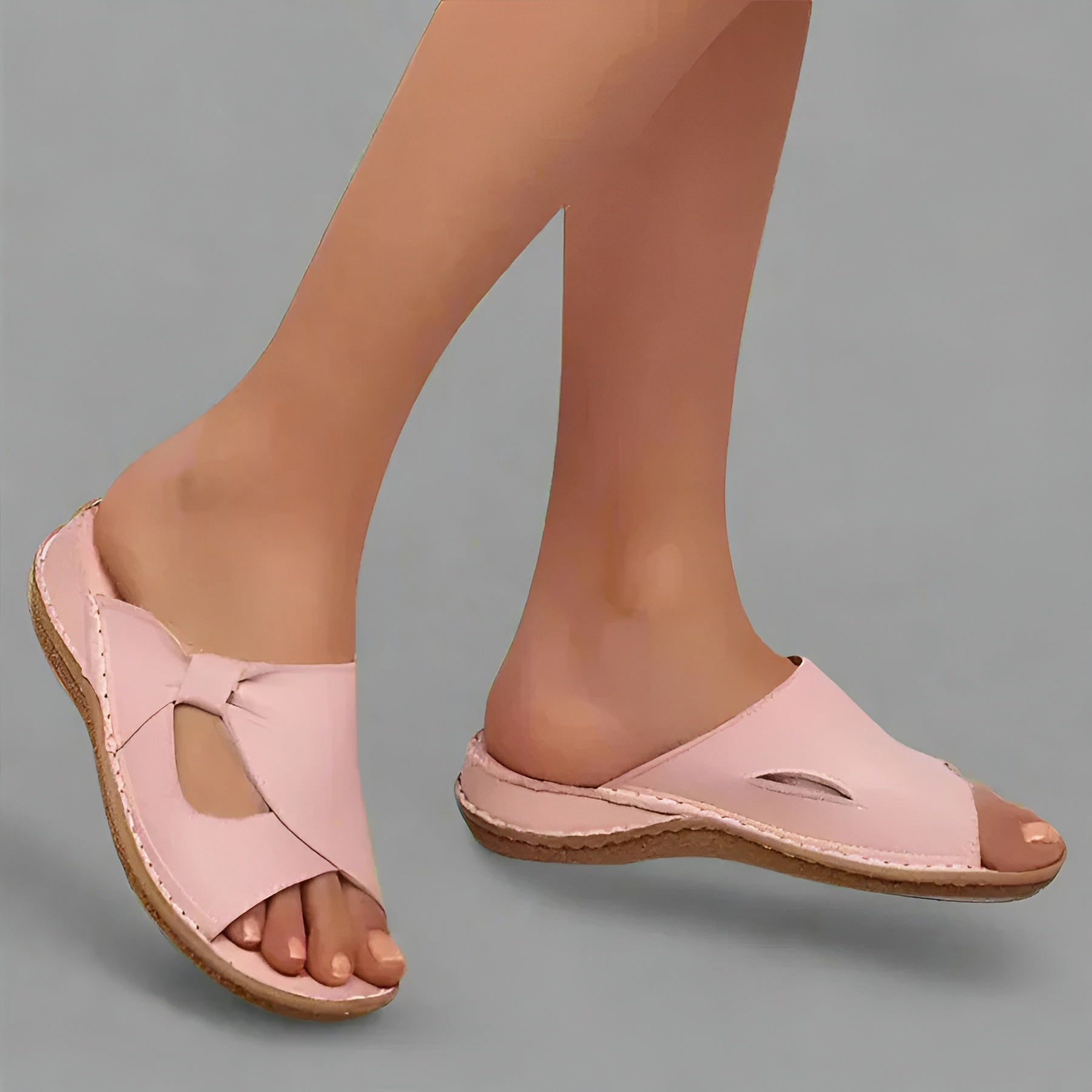 Liora™ | Ortopediska Sandaler Tillverkade av Premiumläder