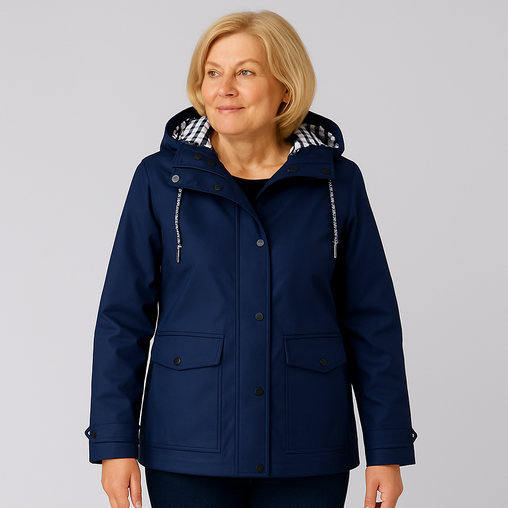 AlvaStockholm™ | Regnjacka med huva