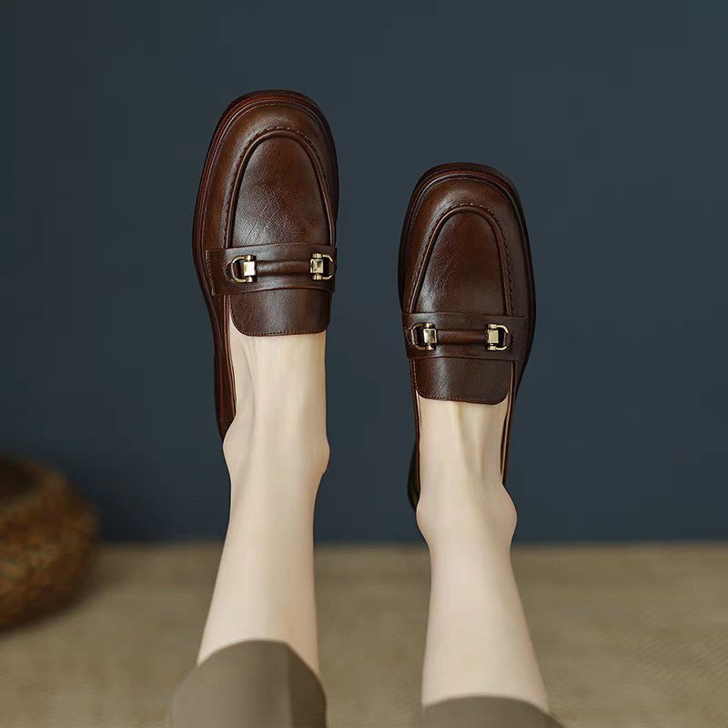 Mary Jane™ | Loafer med tjock klack