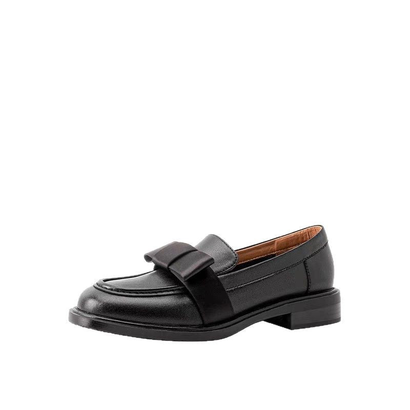 Mary Jane™ | Läderloafers med rosett