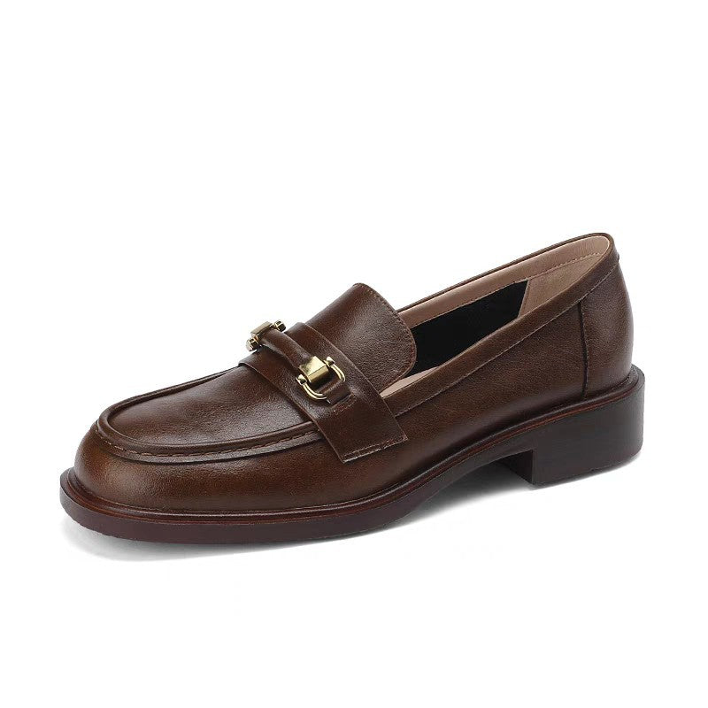Mary Jane™ | Loafer med tjock klack