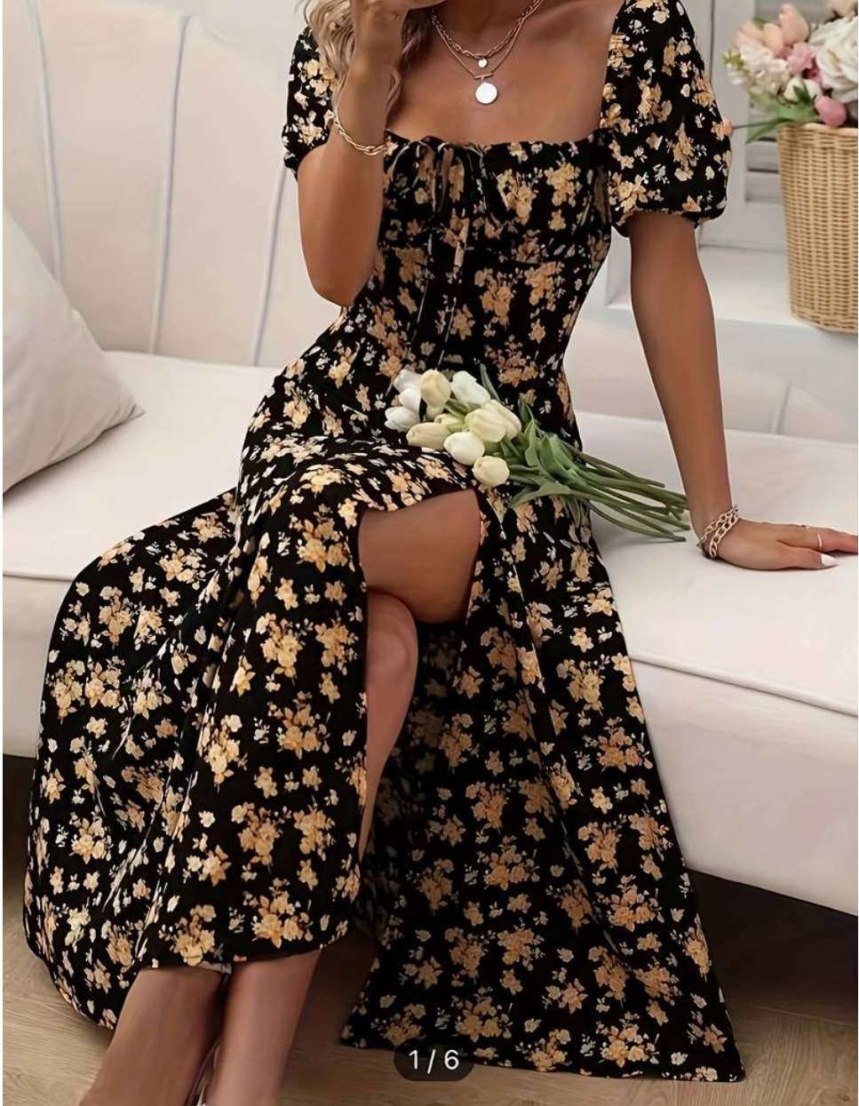 AlvaStockholm™ | Blomsterklänning