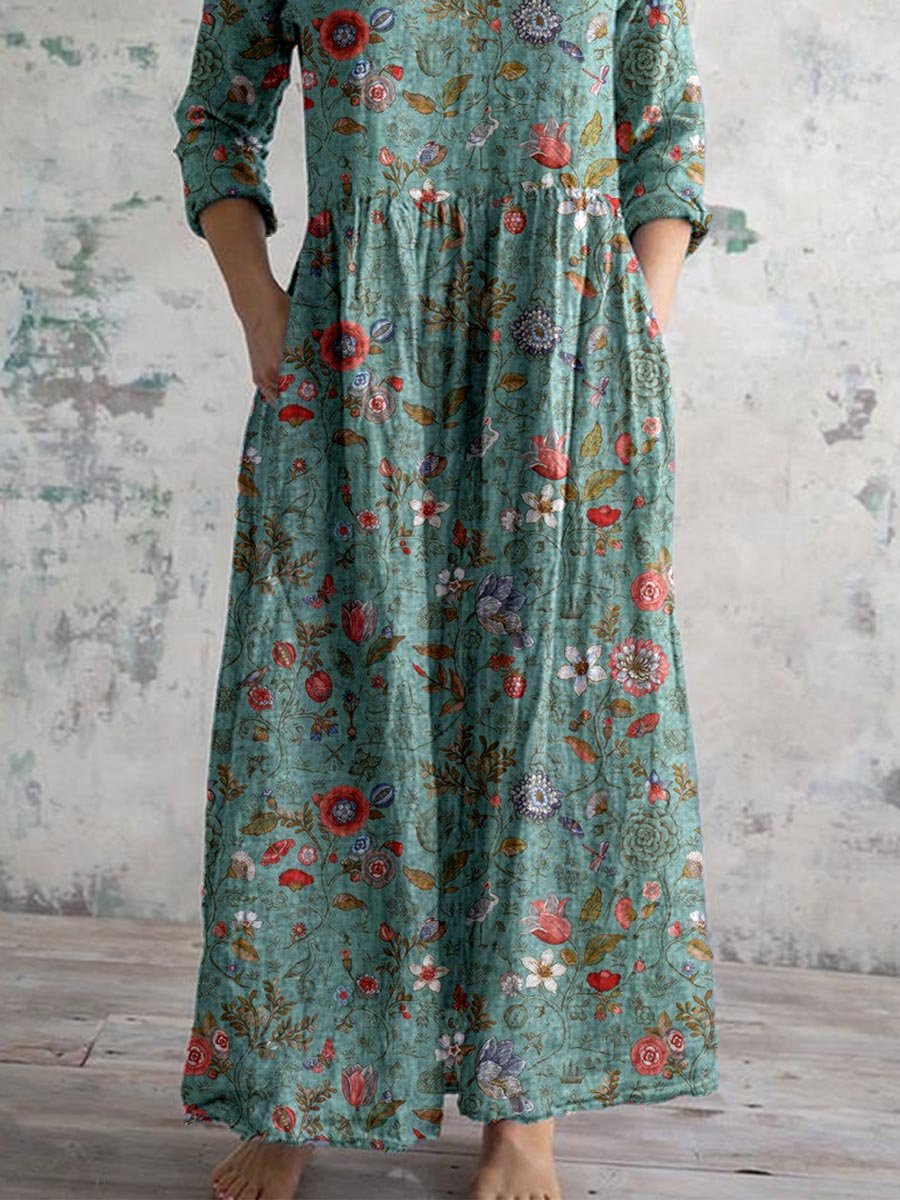 Jorunn™ | Vintage Sommarklänning