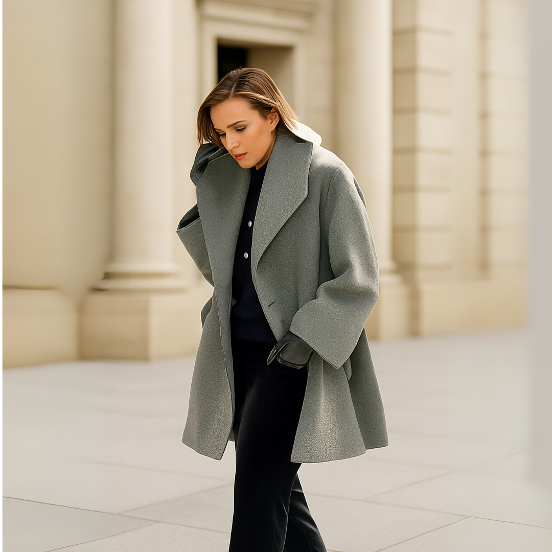 AlvaStockholm™ | Elegant Vindavvisande Mellanjacka