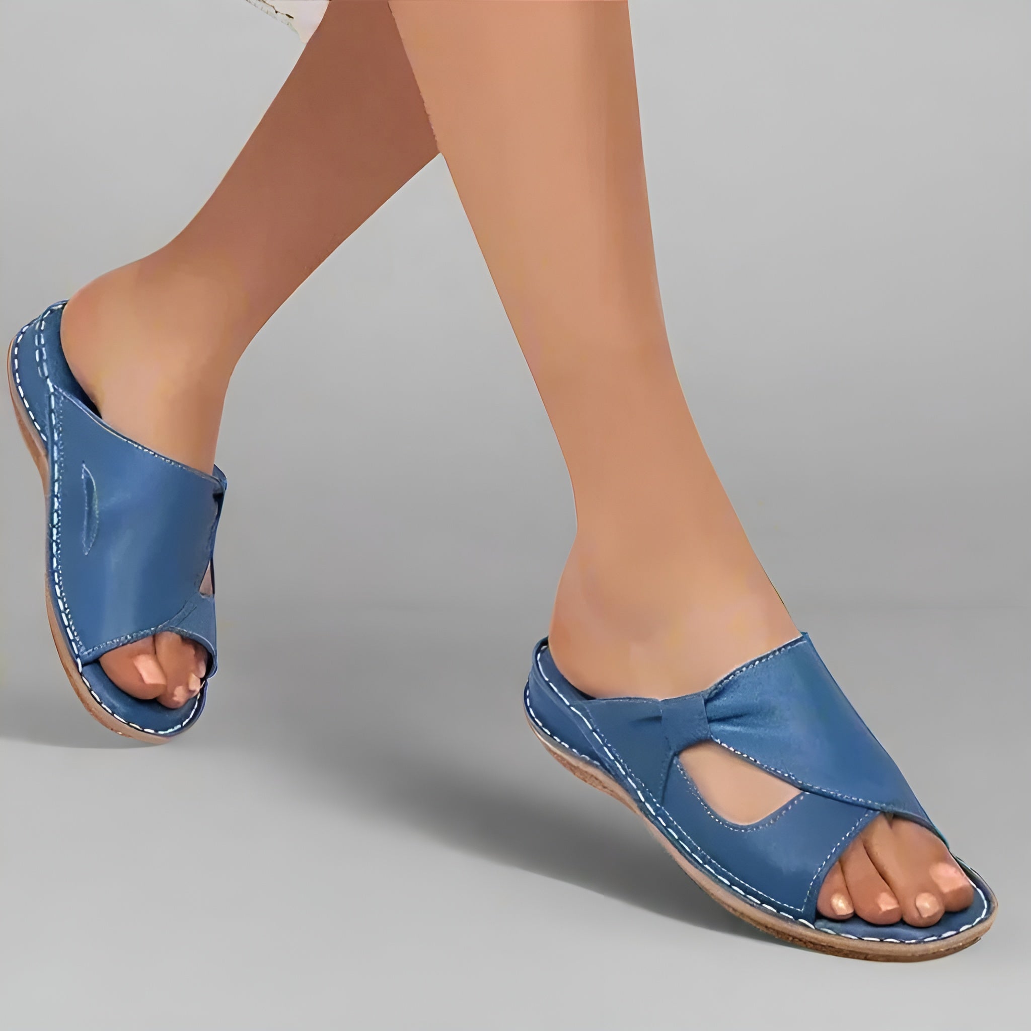 Liora™ | Ortopediska Sandaler Tillverkade av Premiumläder