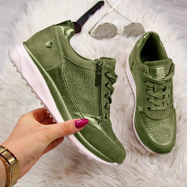 AlvaStockholm™ |  Zip-Up Ortopediska Sneakers