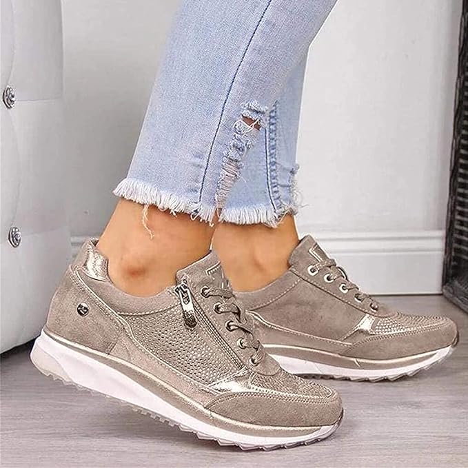 AlvaStockholm™ |  Zip-Up Ortopediska Sneakers