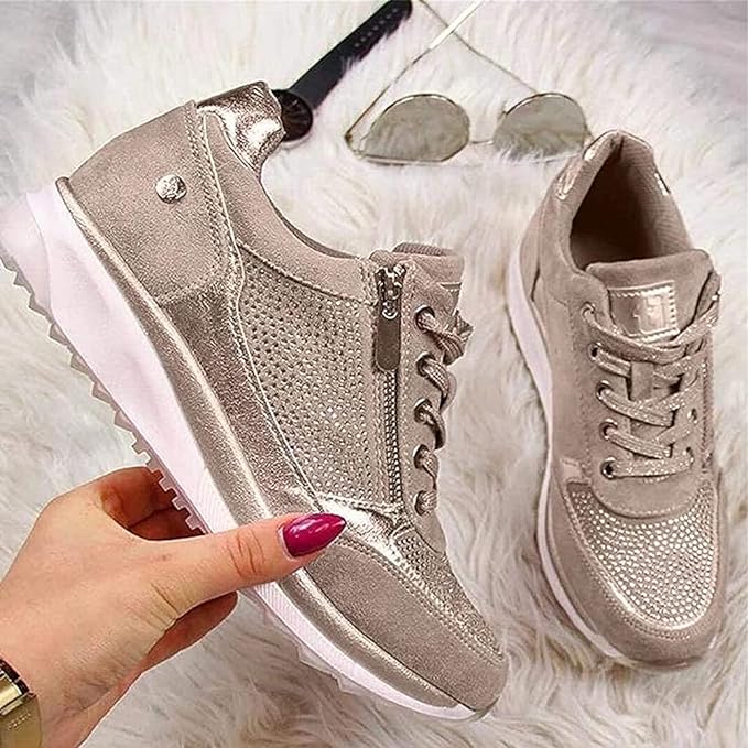 AlvaStockholm™ |  Zip-Up Ortopediska Sneakers