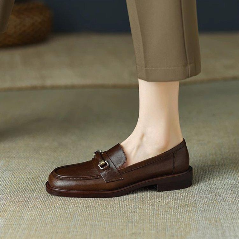 Mary Jane™ | Loafer med tjock klack