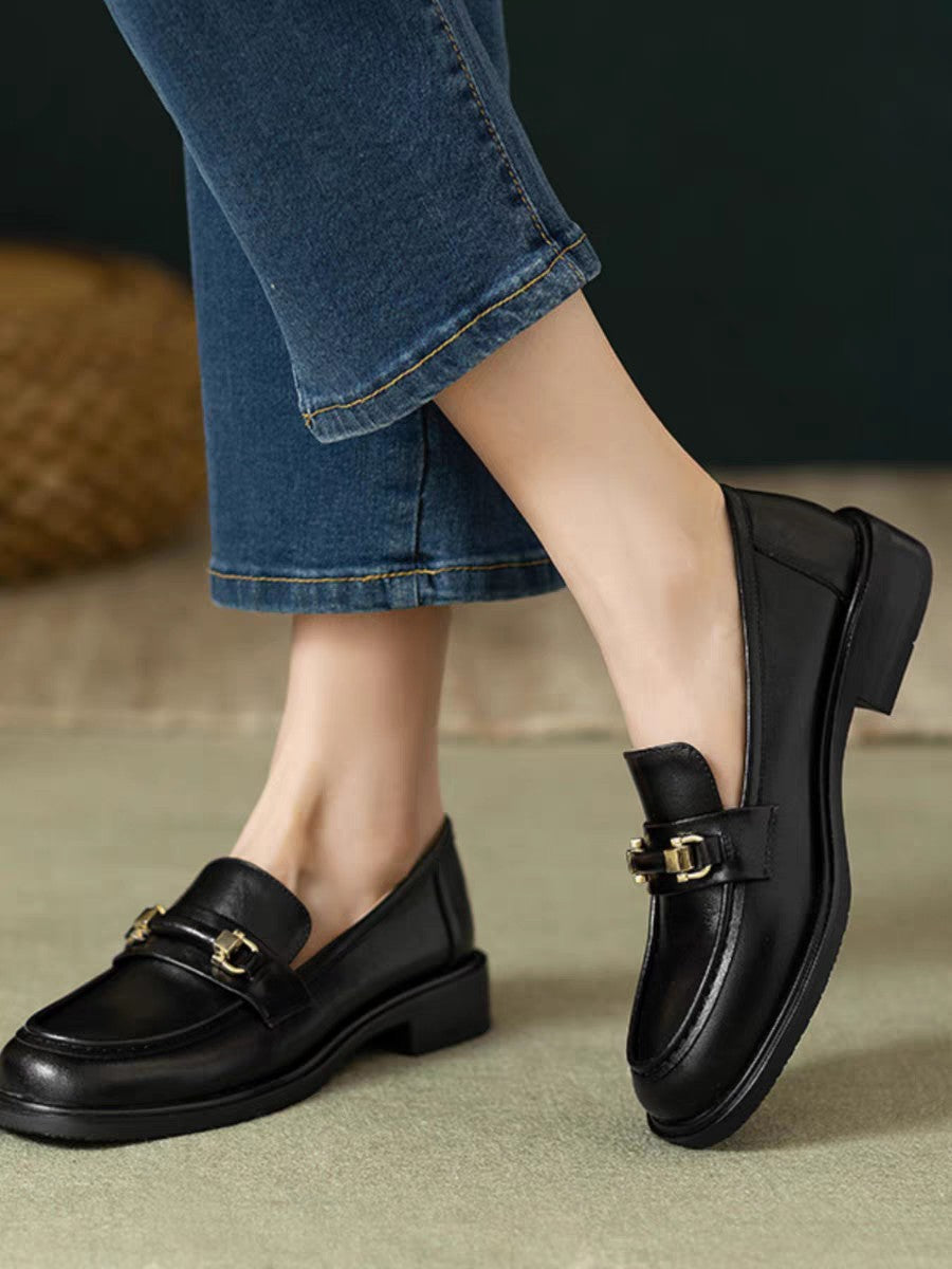 Mary Jane™ | Loafer med tjock klack