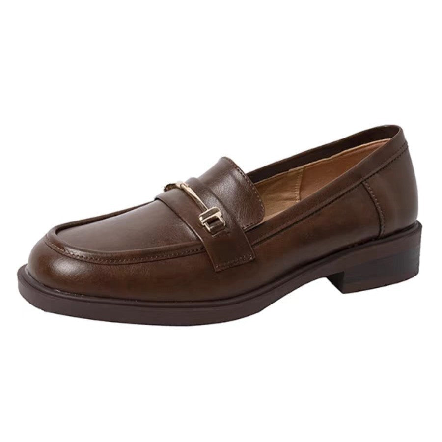 Mary Jane™ | Läderloafers med spänne