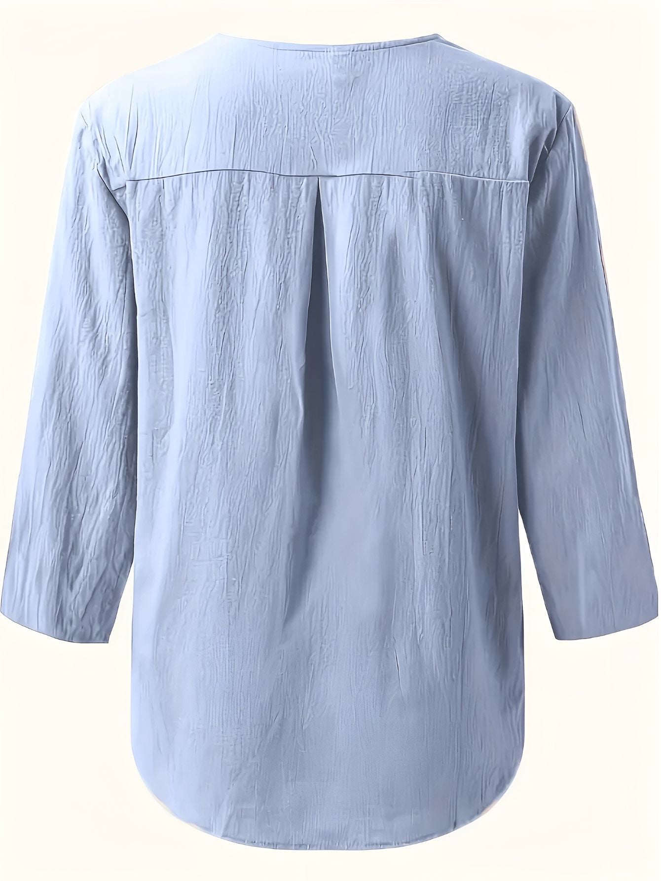 Minda™ | Blus i Bomull och Linne