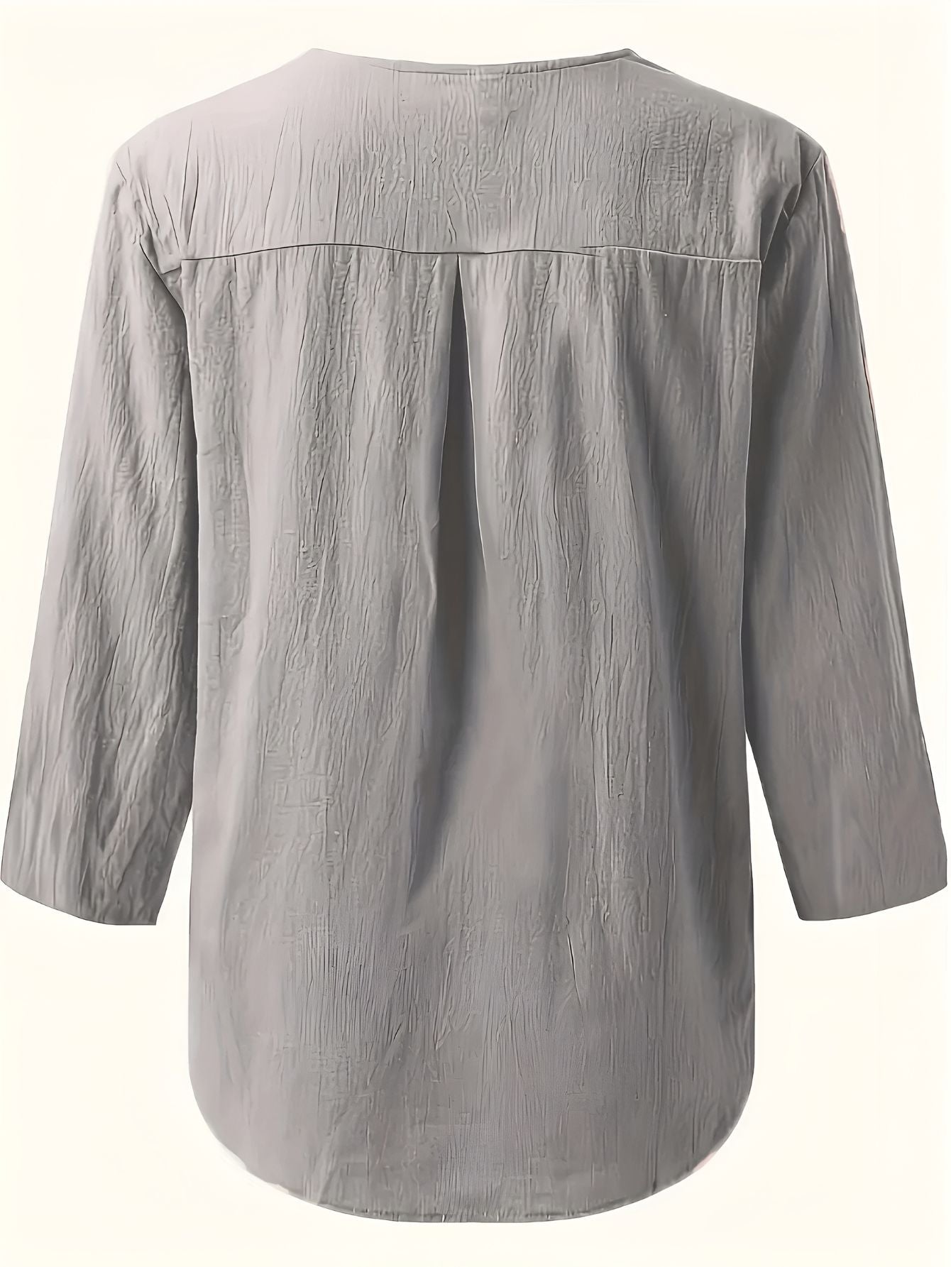 Minda™ | Blus i Bomull och Linne