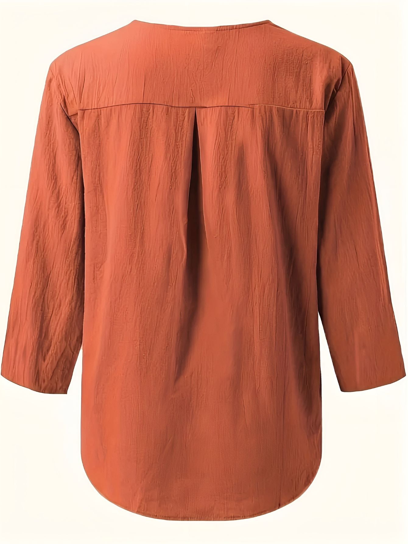 Minda™ | Blus i Bomull och Linne