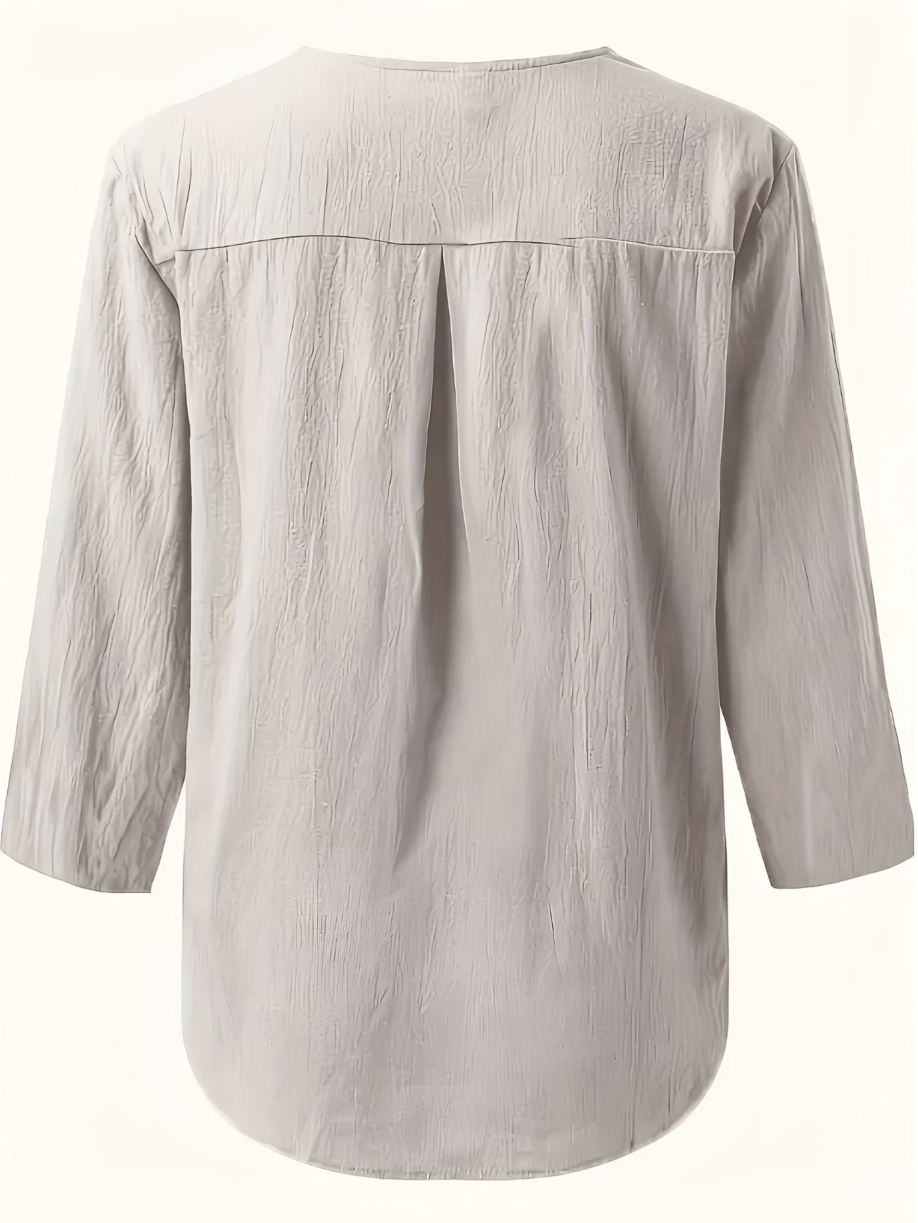 Minda™ | Blus i Bomull och Linne