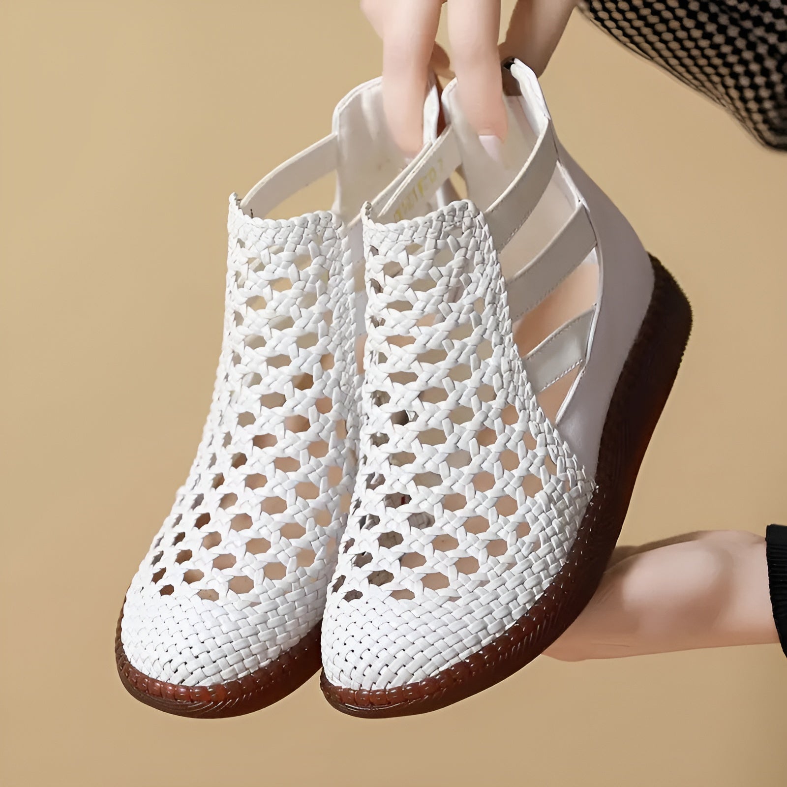 Cornelia™ | Sandalstövlar i Läder