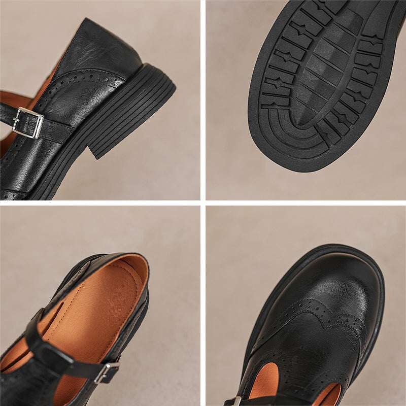 AlvaStockholm™ | ELEGANTA MARY JANE-SKOR I LÄDER