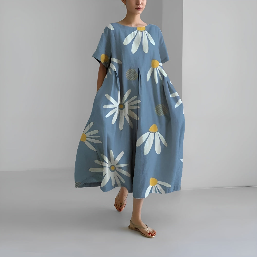 Amaya™ | Bohemisk Blommig Klänning